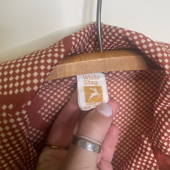 WHITE‎ STAG Vintage Blouse - RARE - Picture 3 of 6